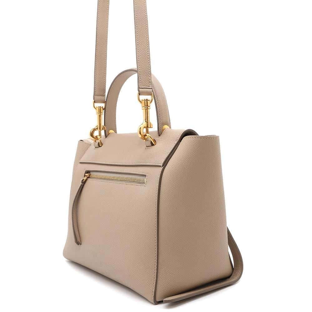 Celine Handbag Shoulder Bag Belt Leather Crossbody Bag Body